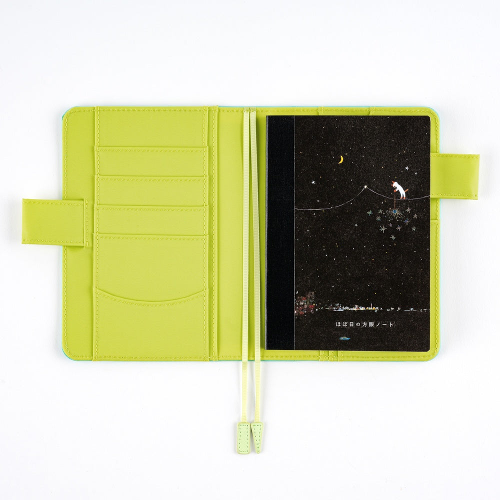 Hobonichi A6 Notebook - Graph - Hiroko Kubota: Another night of falling star sparklers