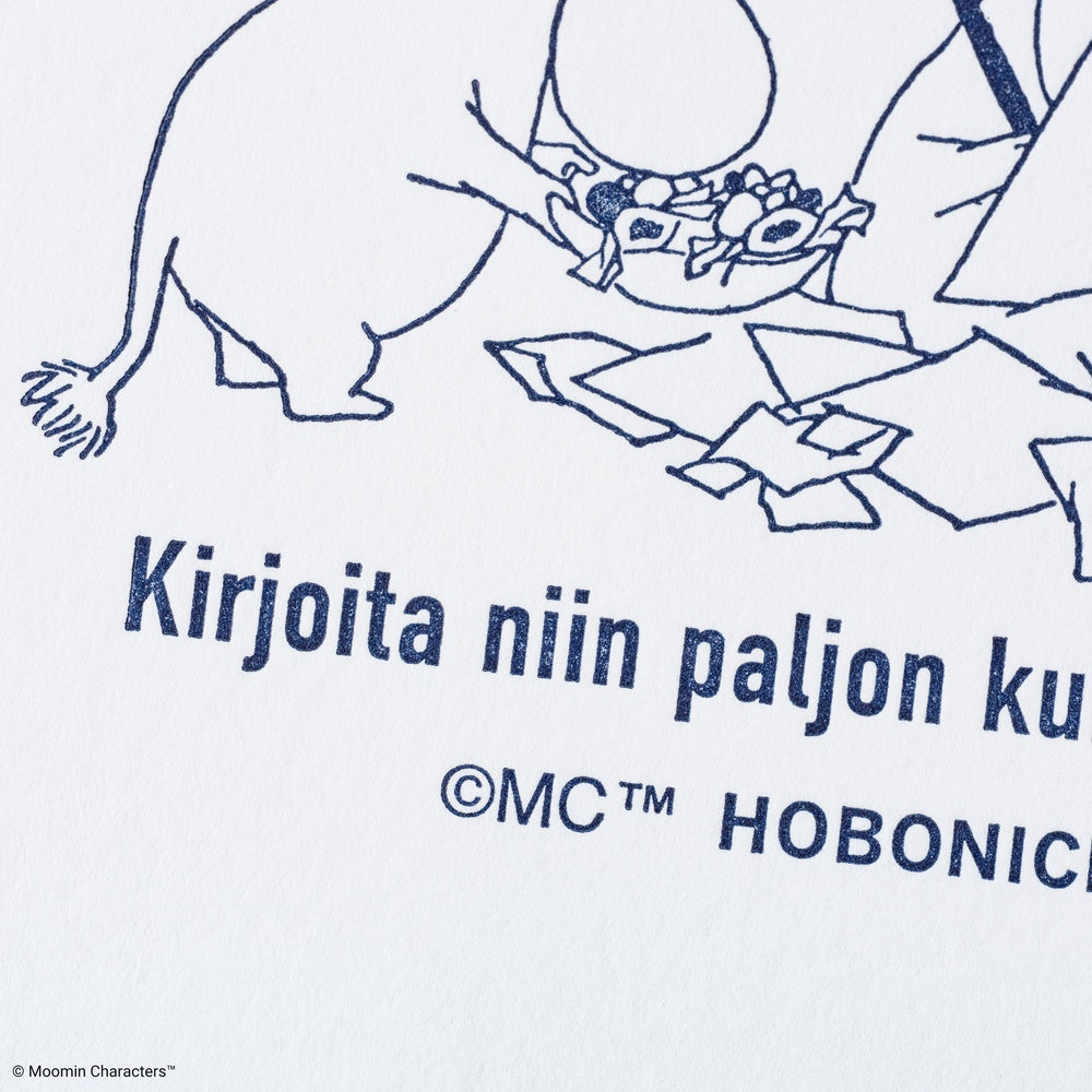 Hobonichi Moomin: Hobonichi Ink-Absorbing Paper - Moomin