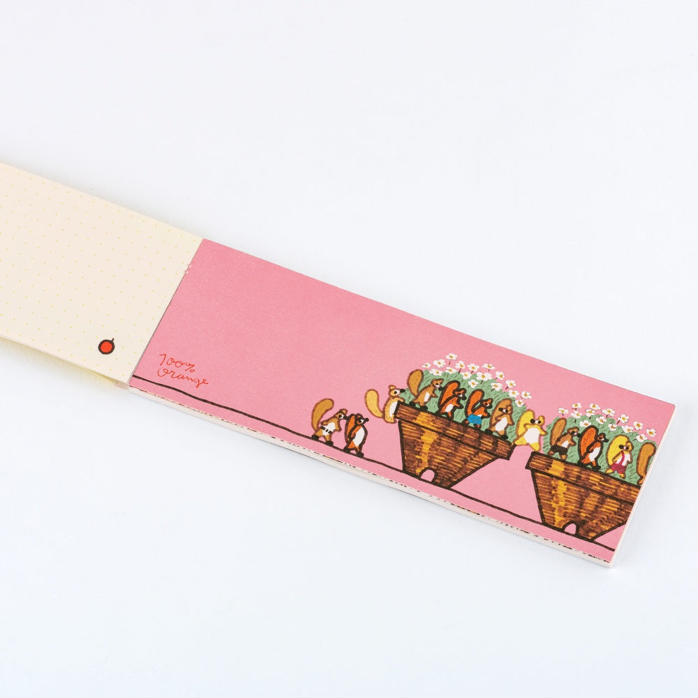 Hobonichi Letter Set - 100%ORANGE: Squirrel’s Moving Day