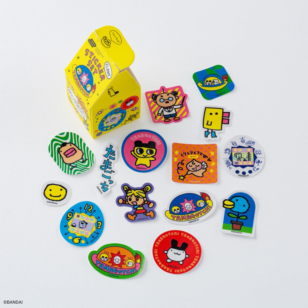 Hobonichi Flake Stickers - Tamagotchi Set of 3 Boxes