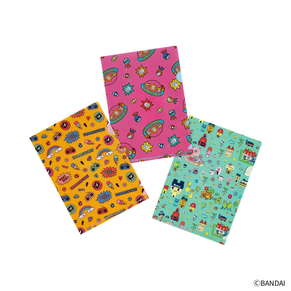 Hobonichi Folder Set of 3 for A6 Size - Tamagotchi