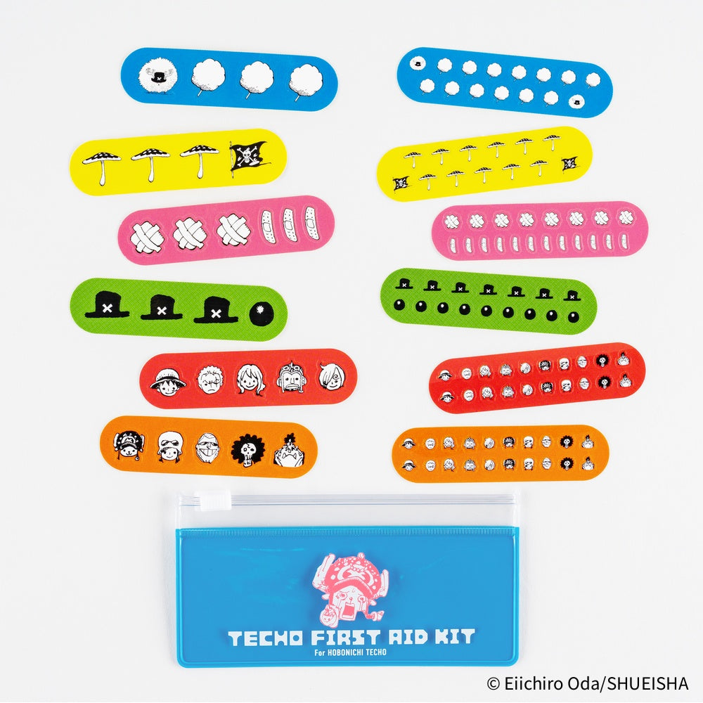 Hobonichi ONE PIECE magazine: Chopper’s Techo First Aid Kit Stickers