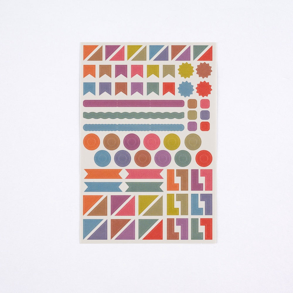 Hobonichi Sticker Set - TSUKI no IRO: Schedule