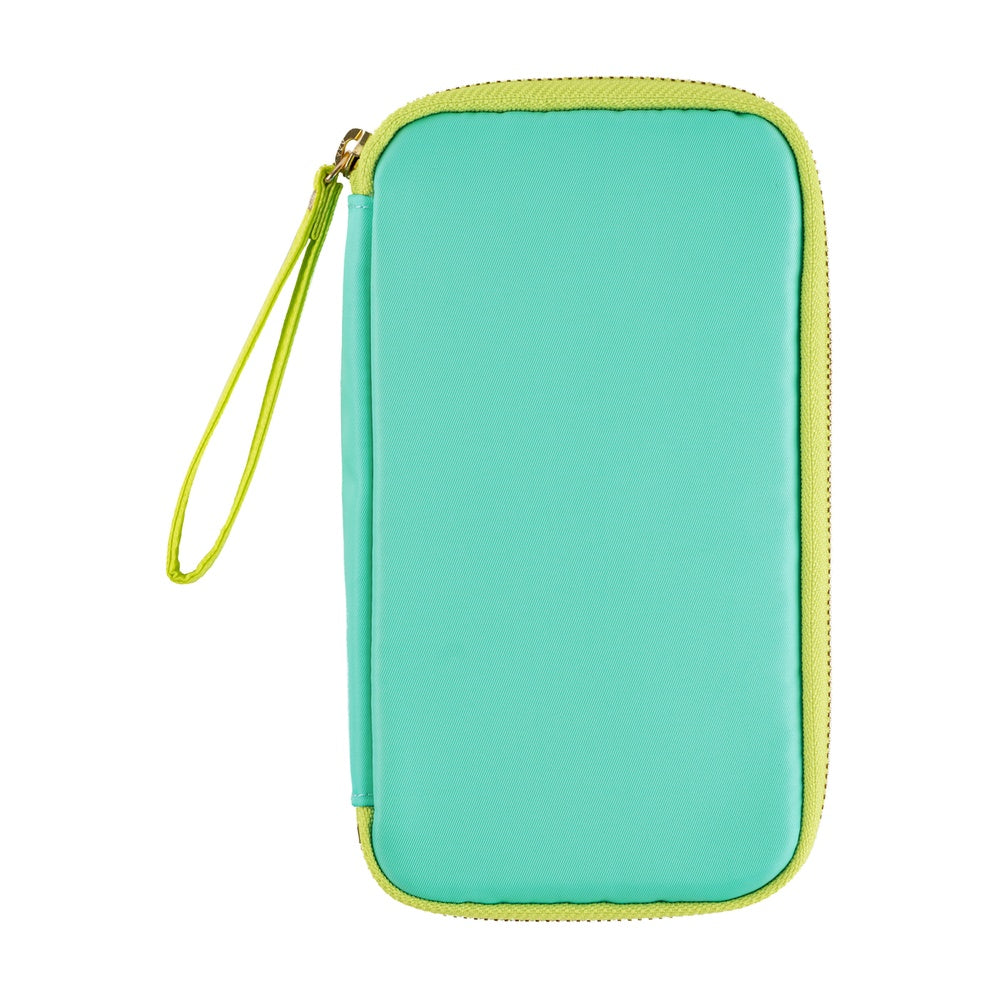 Hobonichi Small Drawer Pouch - Aqua Lime