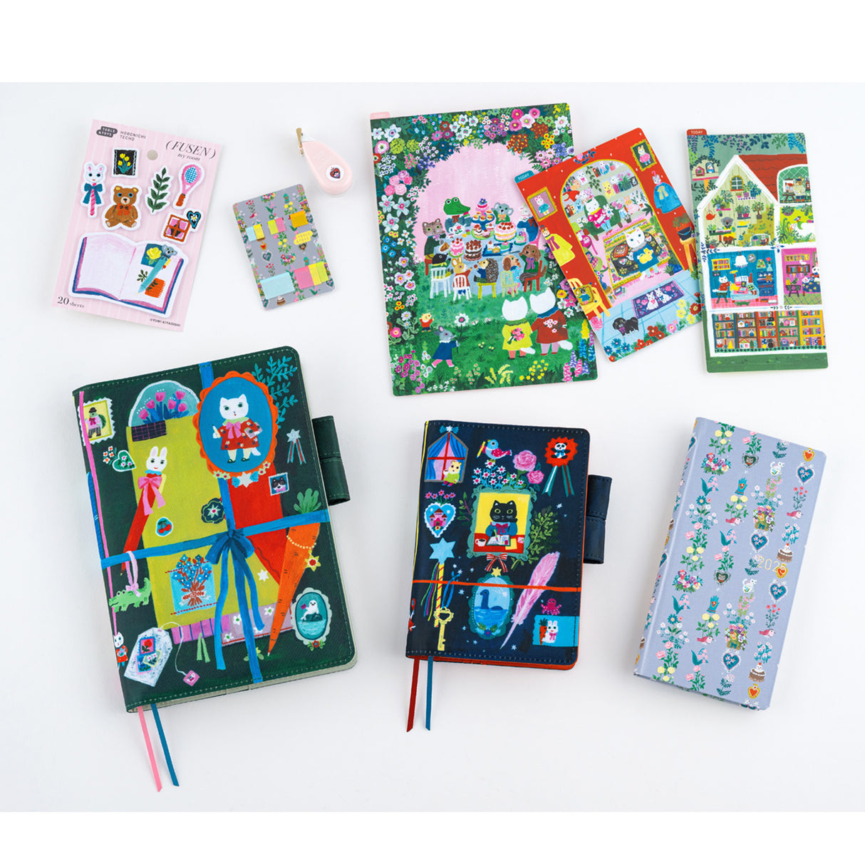 Hobonichi Pencil Board for Weeks - Yumi Kitagishi (Animal Condo)