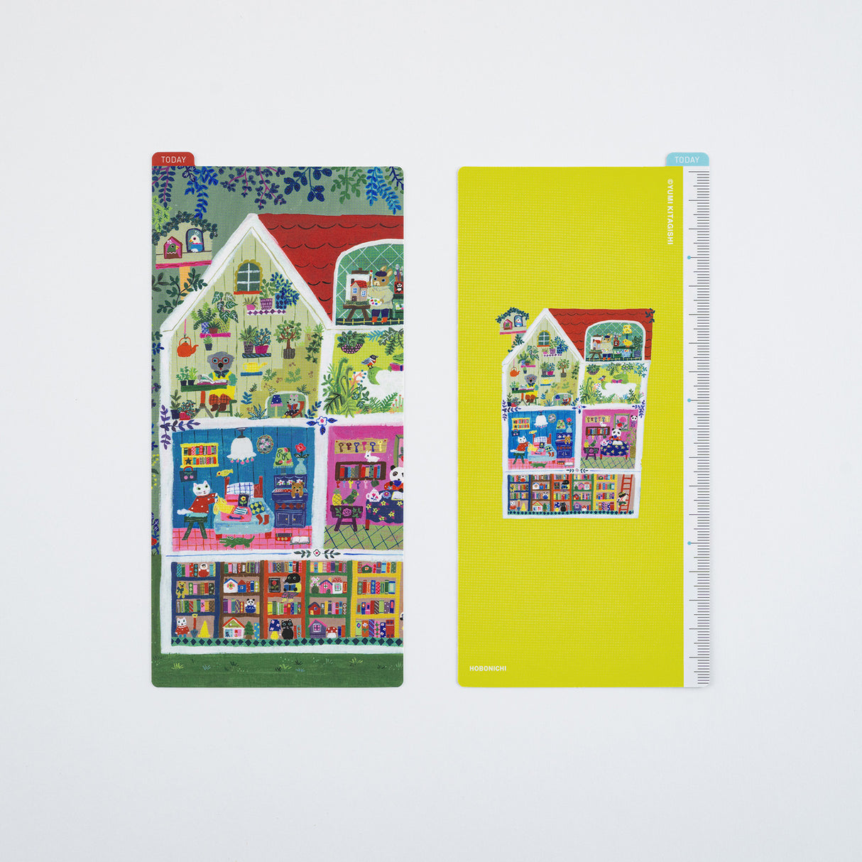 Hobonichi Pencil Board for Weeks - Yumi Kitagishi (Animal Condo)