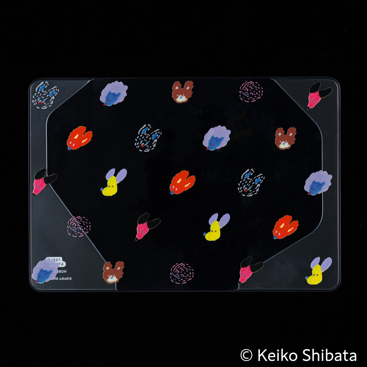 Hobonichi Keiko Shibata: Cover on Cover for A6 Size (Dog Ears Fluttering in the Wind)