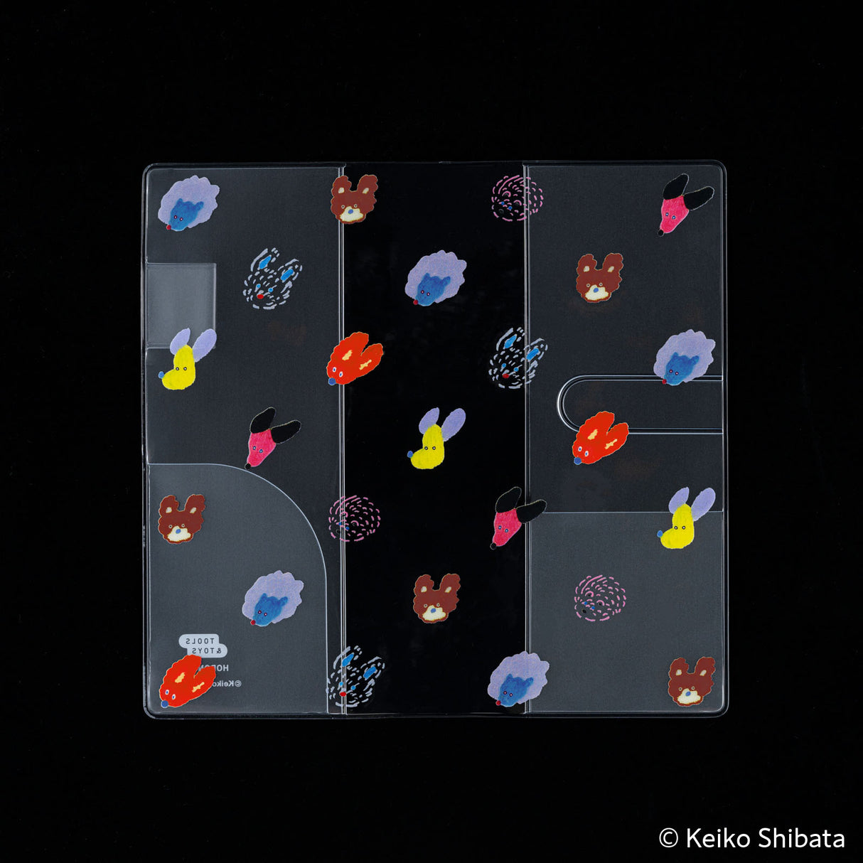 Hobonichi Keiko Shibata: Clear Cover for Weeks (Dog Ears Fluttering in the Wind)