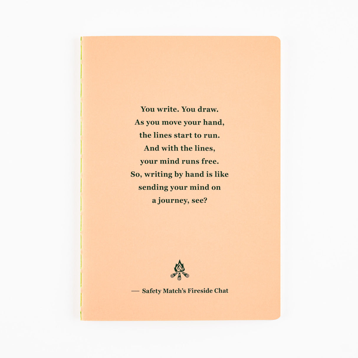 Hobonichi Fireside Chat Notebook - Lined (B6 Size)