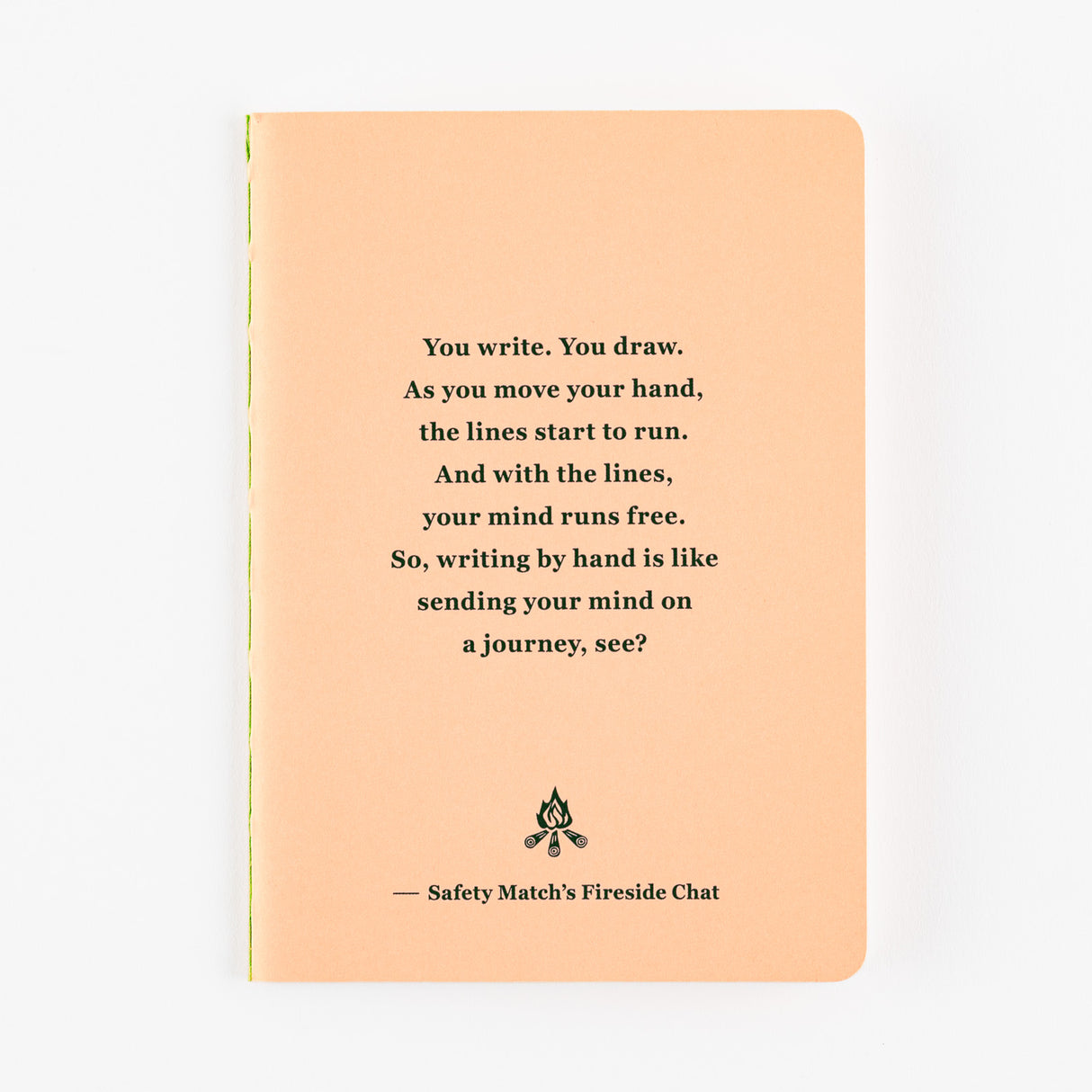 Hobonichi Fireside Chat Notebook - Lined (B7 Size)