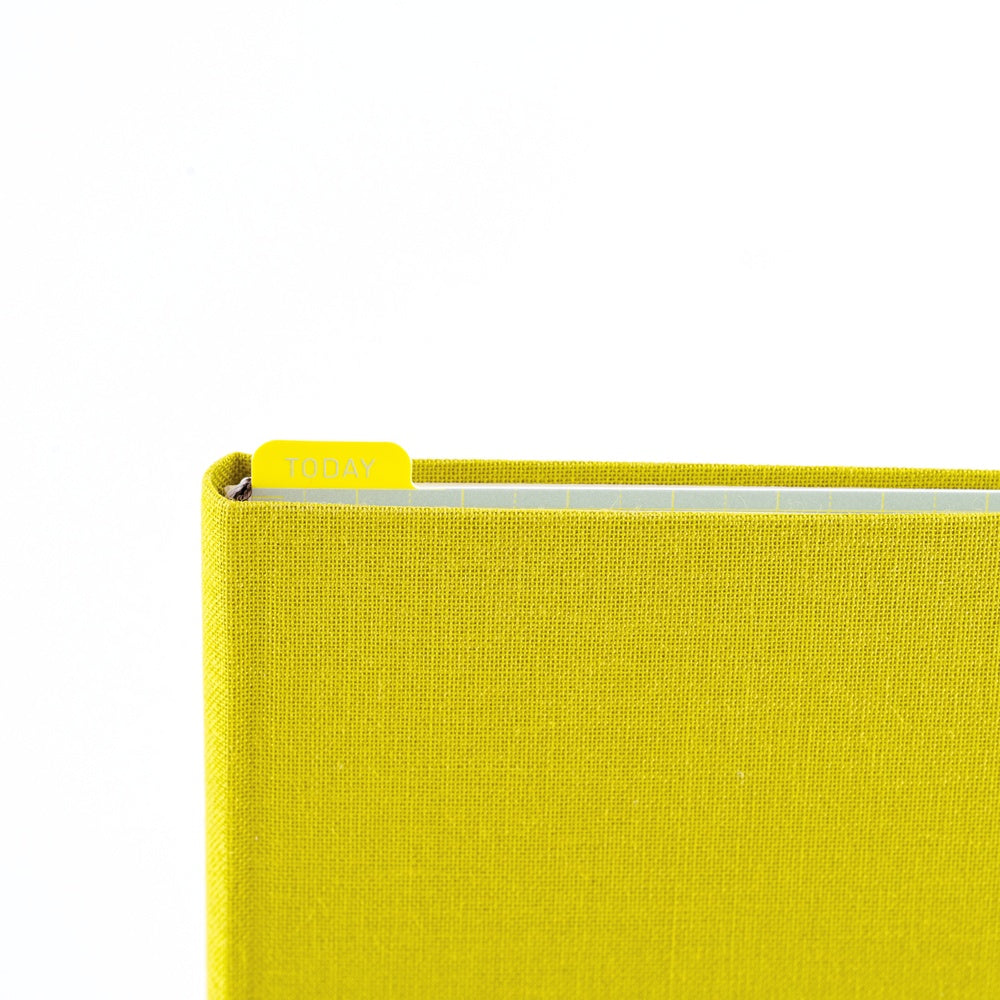 Hobonichi Pencil Board for Weeks - Ice Gray x Yellow