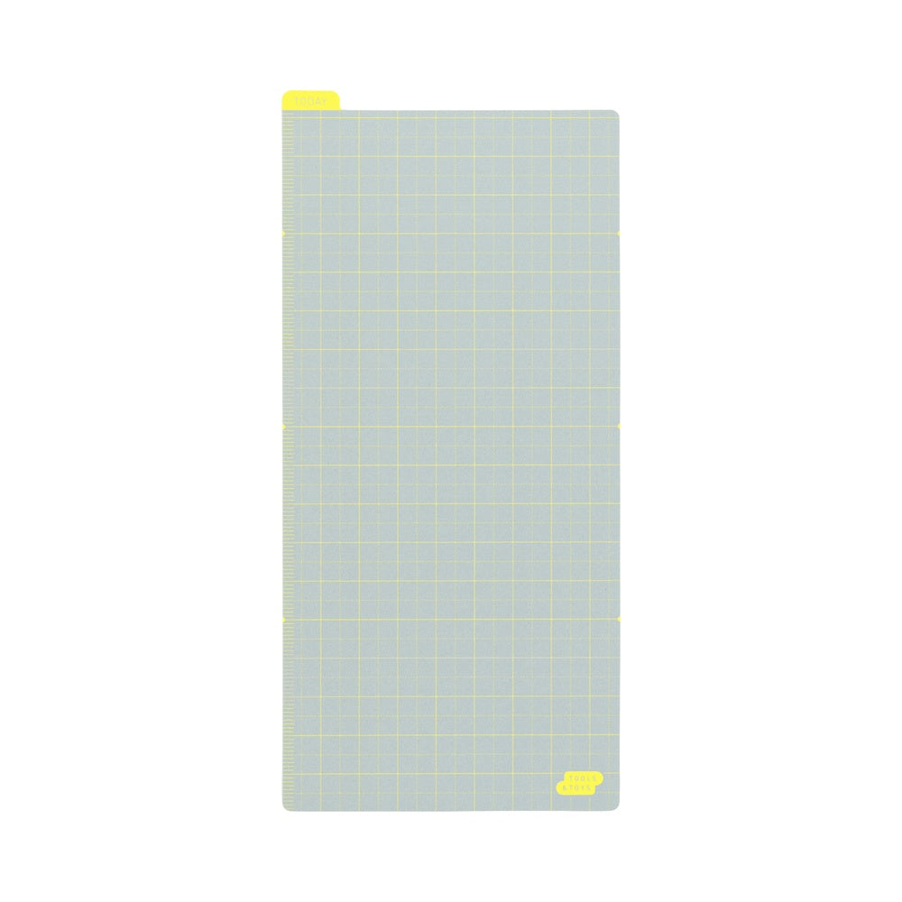 Hobonichi Pencil Board for Weeks - Ice Gray x Yellow