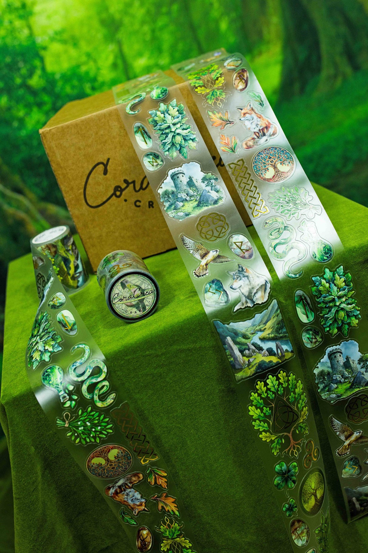 CoraCreaCrafts Celtic Transparent Tape