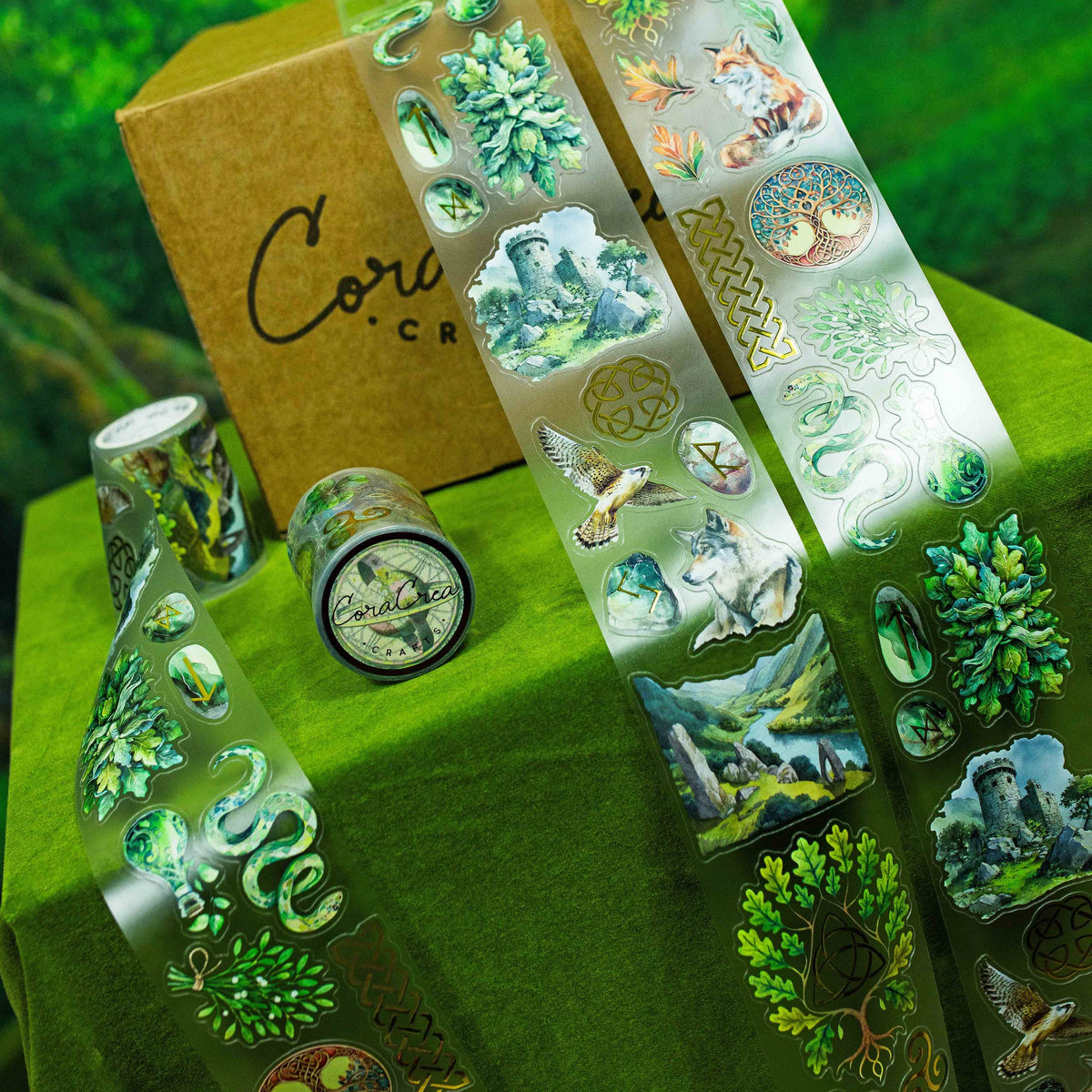 CoraCreaCrafts Celtic Transparent Tape
