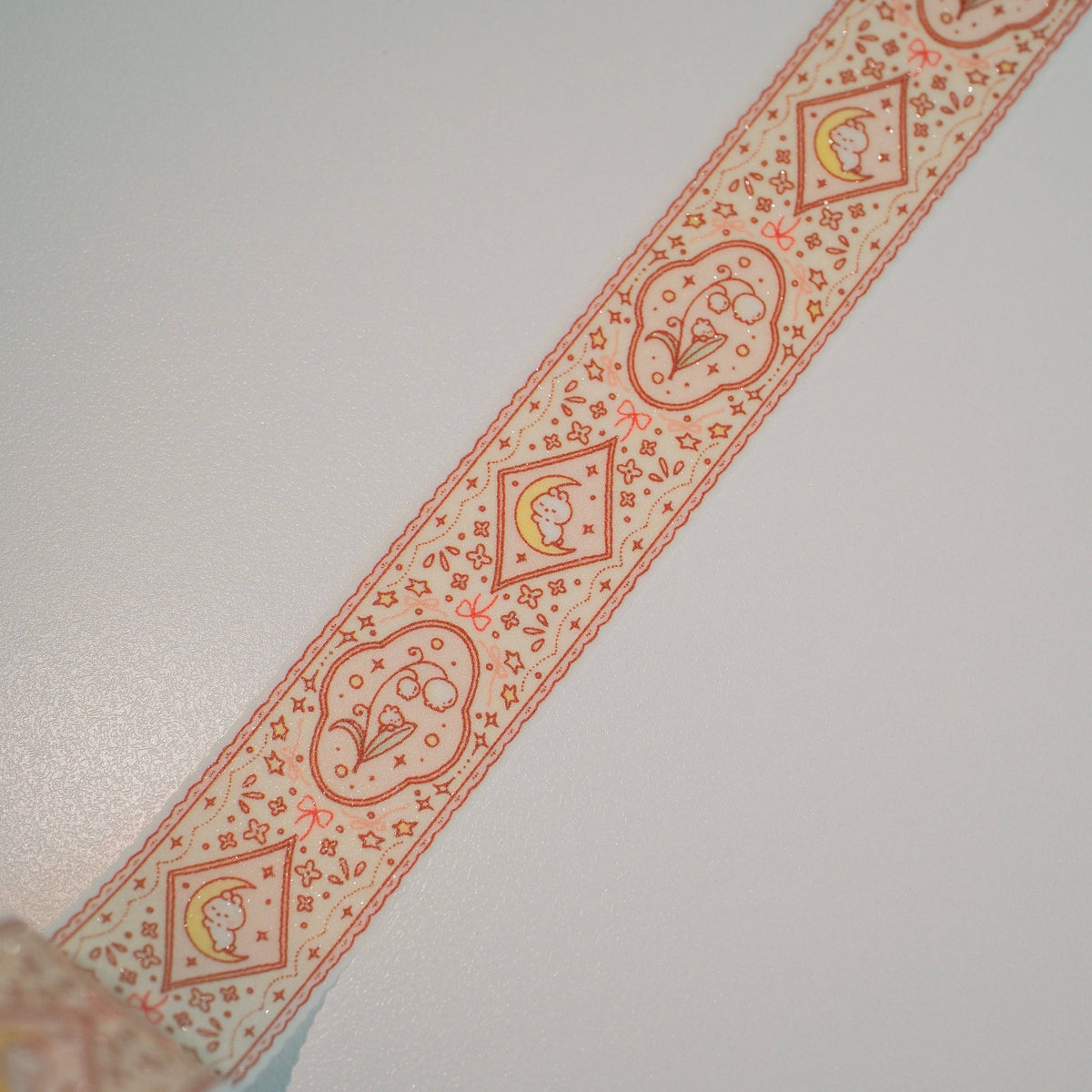 2jingis2jing Whispers of Lily of the Valley Glitter Washi Tape