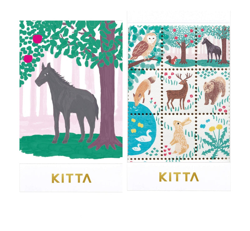 KITTA Portable Washi Decorative Tape - Special - Animal