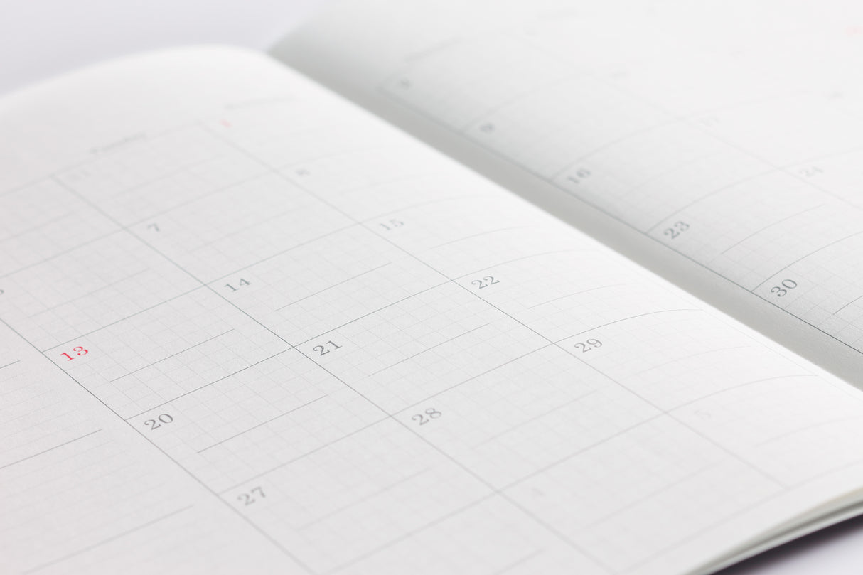 Stalogy 031 Monthly Diary - B6 Slim