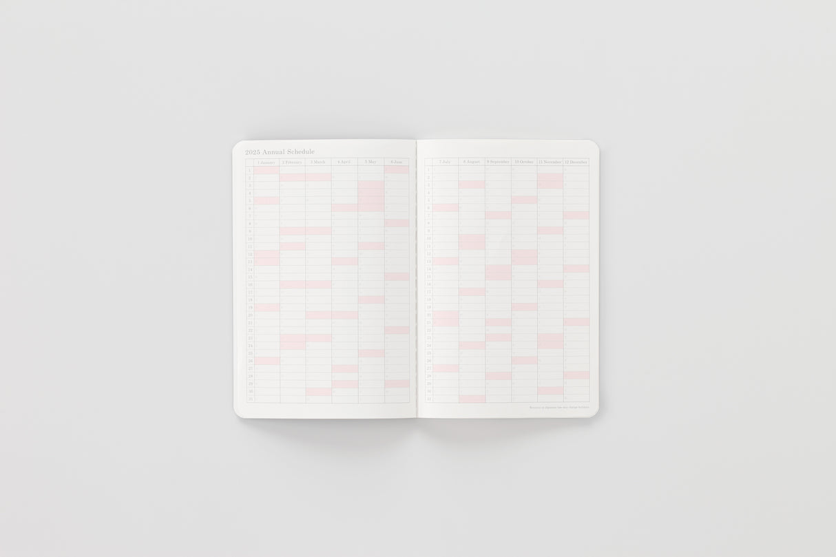 Stalogy 031 Monthly Diary - B6 Slim