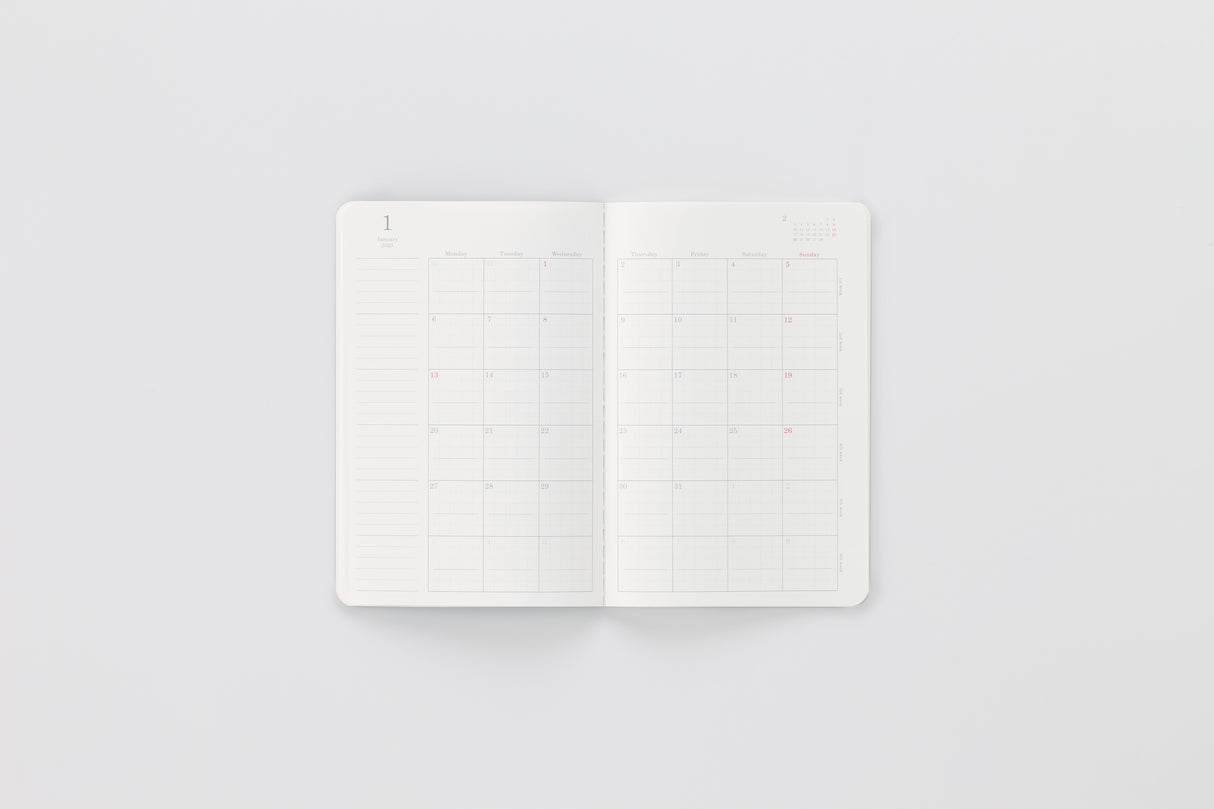 Stalogy 031 Monthly Diary - B6 Slim