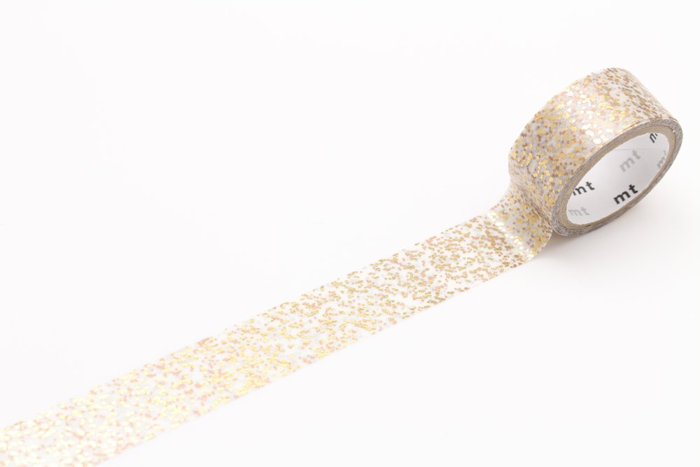 MT Washi Tape - Hot Stamp Particle Gold