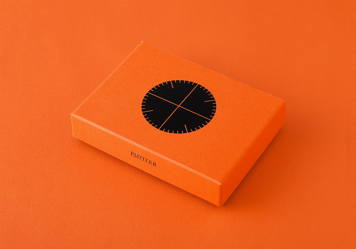 Plotter Pueblo 5-Ring Leather Binder - Mini 5 Size - Navy