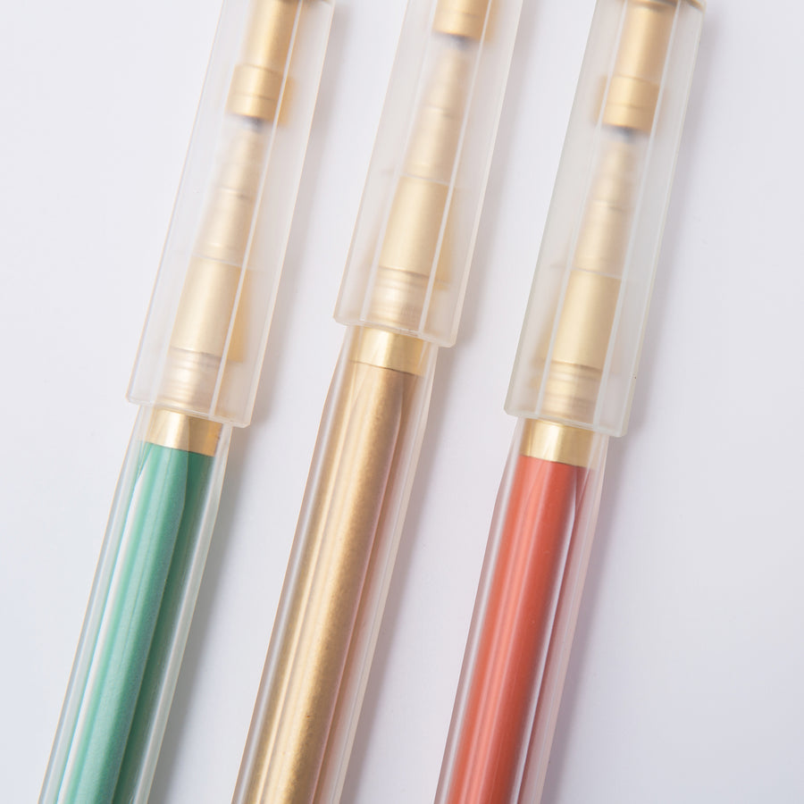 YStudio Glamour Evolve Elemental Rollerball Pen - Clear Orange