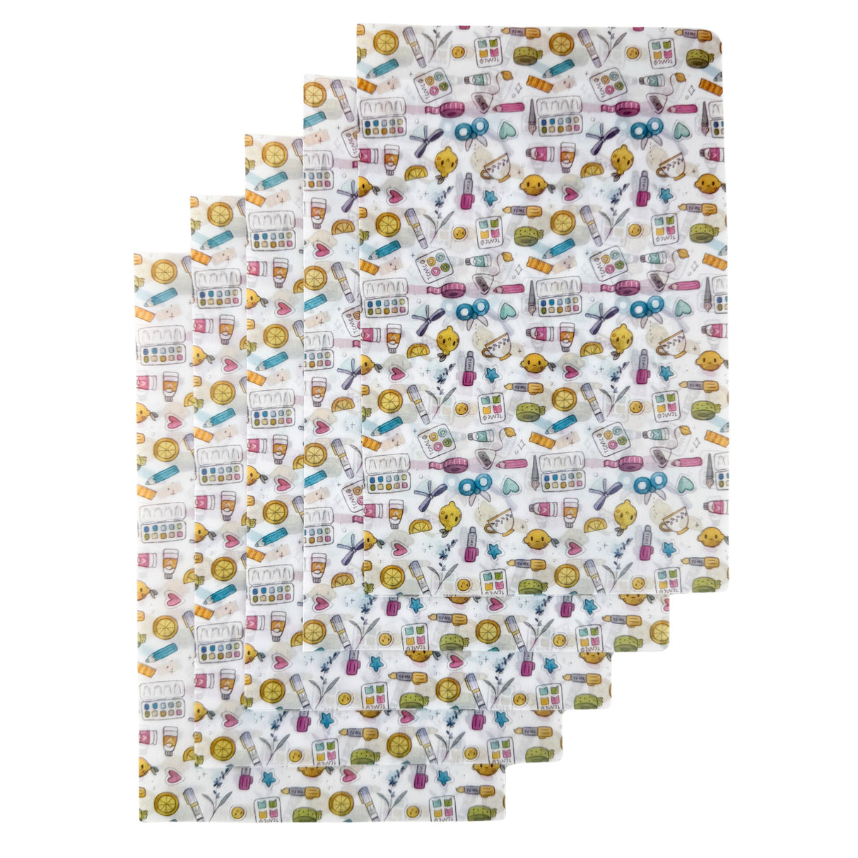 TheCoffeeMonsterzCo Vellum Paper - Set of 5