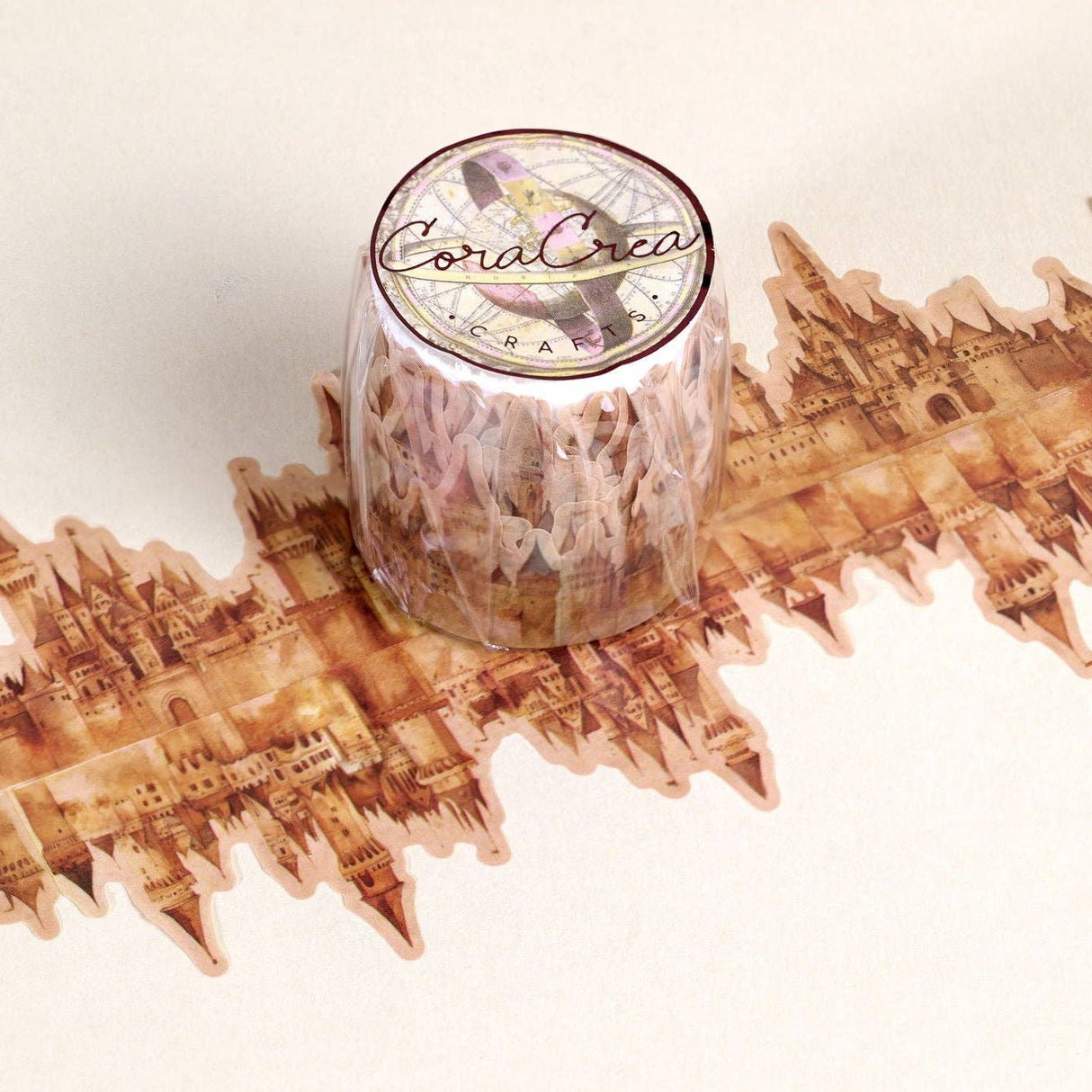 CoraCreaCrafts Castles Cutout Tape