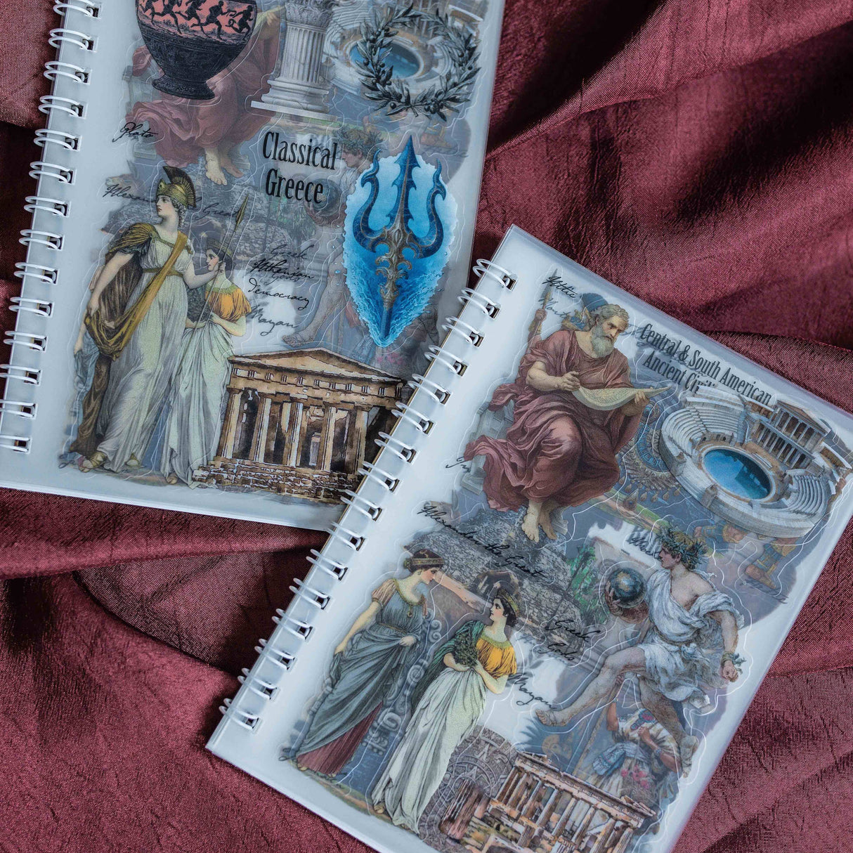 CoraCreaCrafts Antiquity Sticker Book