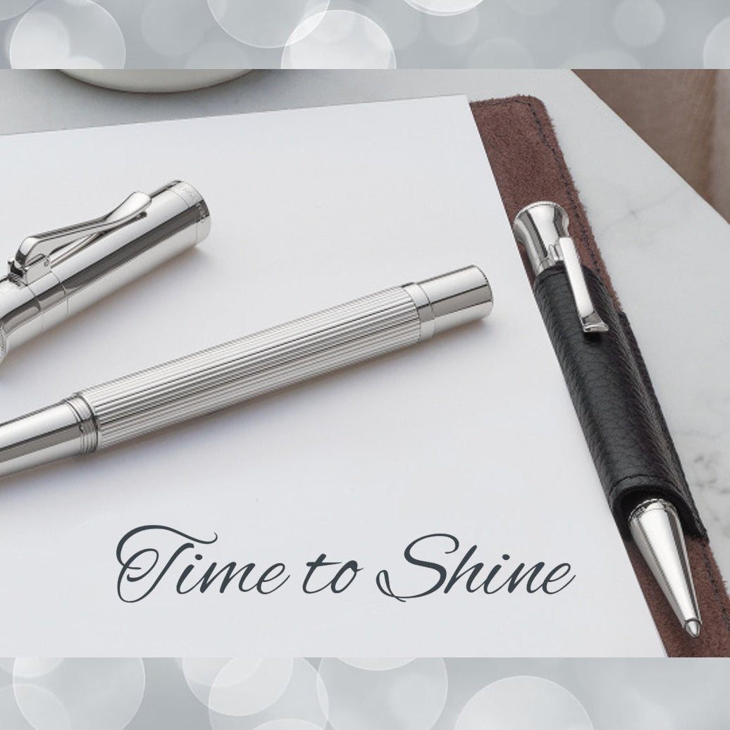 Graf von Faber-Castell Classic Platinum Plated Rollerball Pen