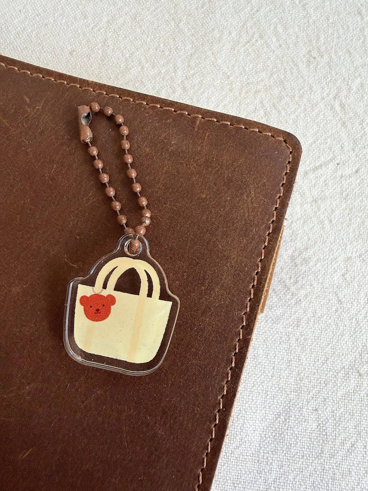 Bloom Paper Studio Choco Charm Planner Bag Acrylic Charm