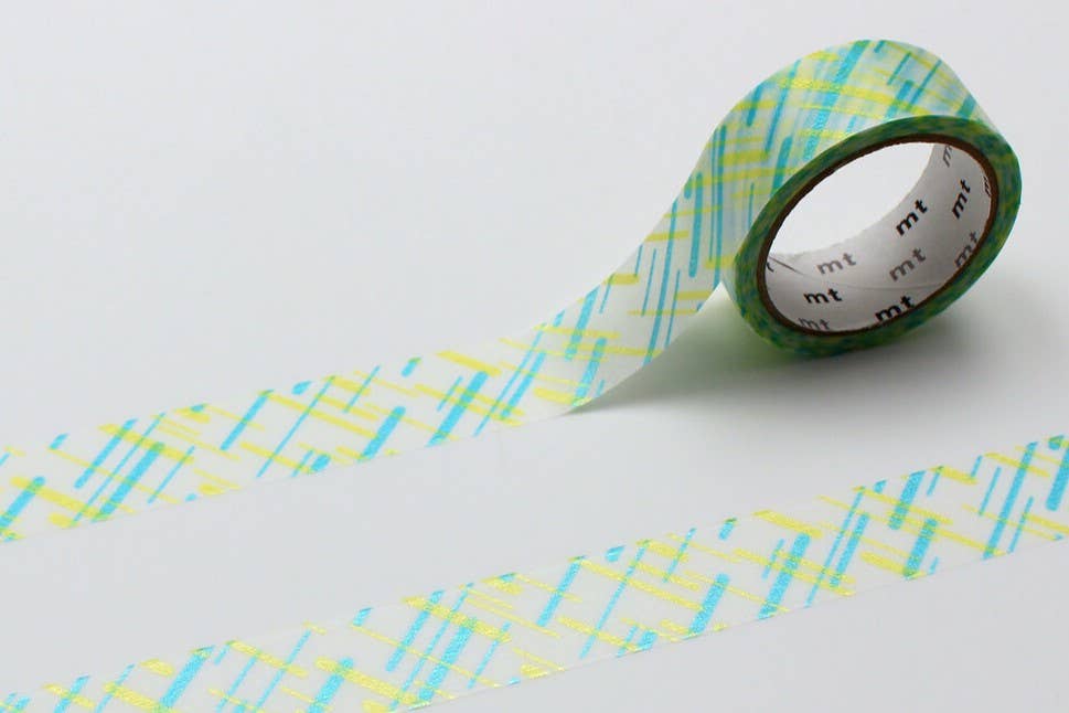 MT Washi Tape - Silky Random Cross