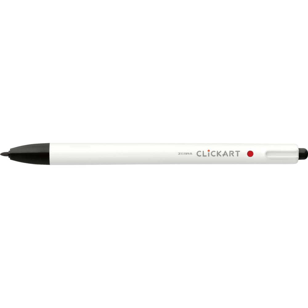 Zebra ClickArt Retractable Marker Pen - .6mm