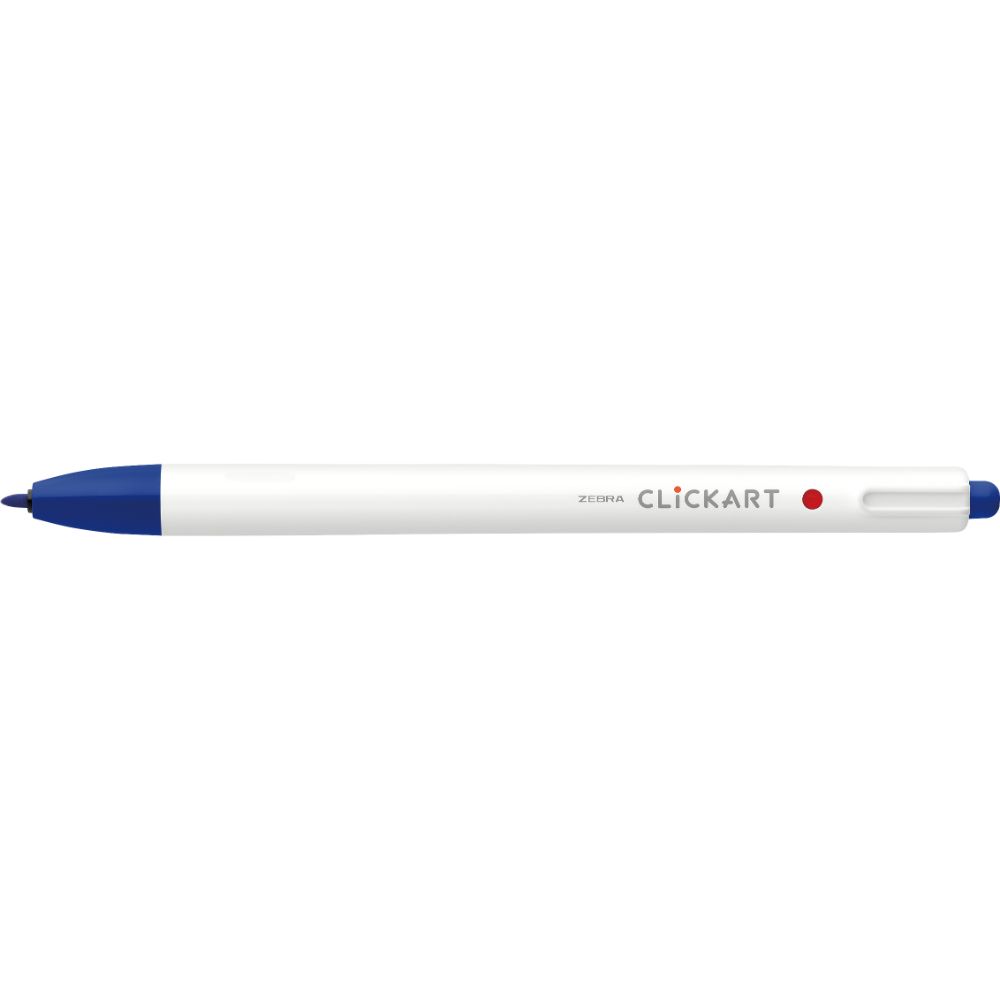 Zebra ClickArt Retractable Marker Pen - .6mm