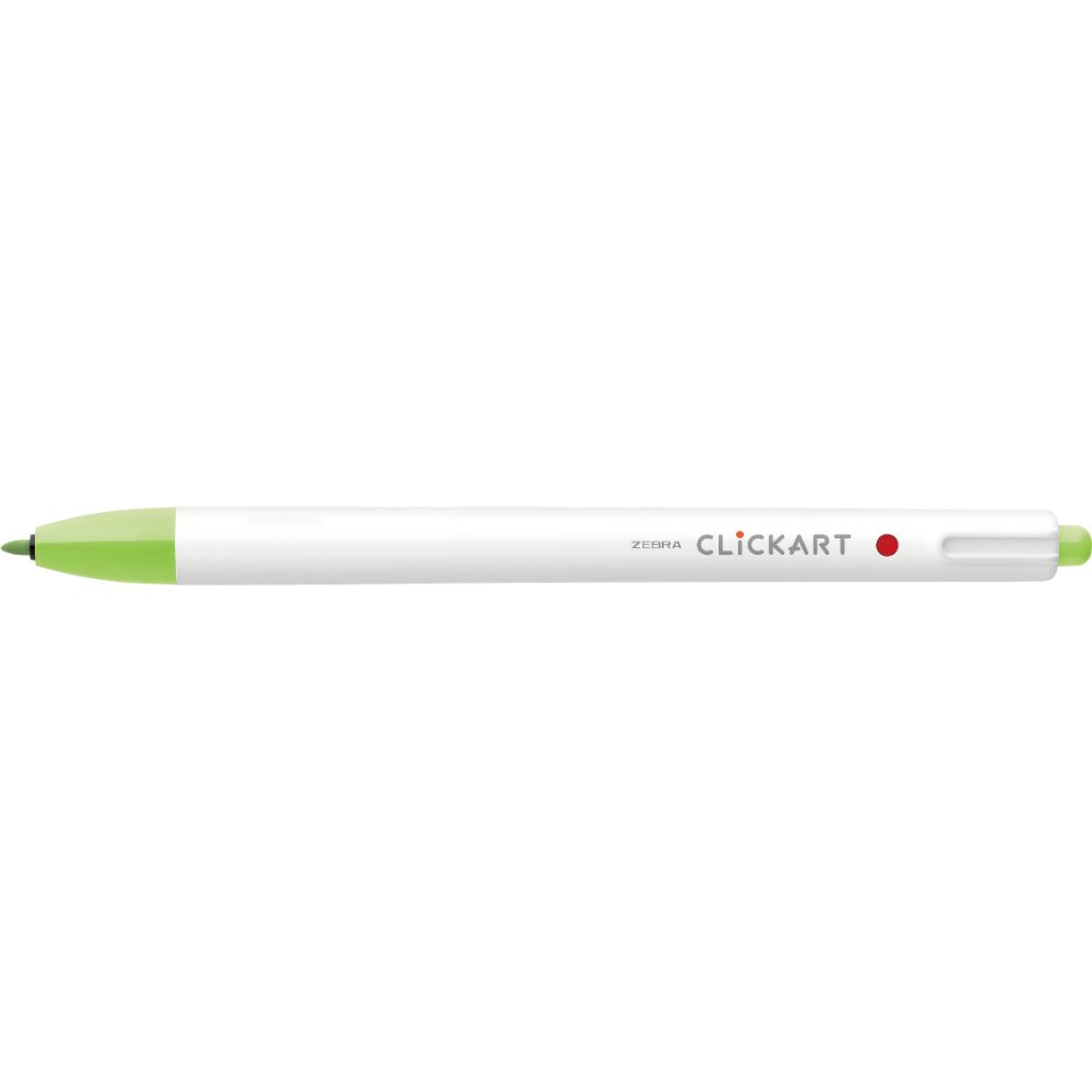 Zebra ClickArt Retractable Marker Pen - .6mm