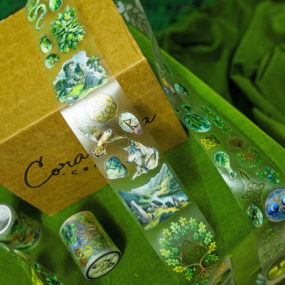 CoraCreaCrafts Celtic Transparent Tape