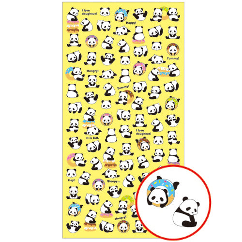Mind Wave Sticker - Putit Donut Panda