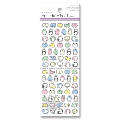 Mind Wave Sticker - Schedule Seal