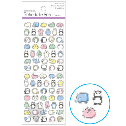 Mind Wave Sticker - Schedule Seal