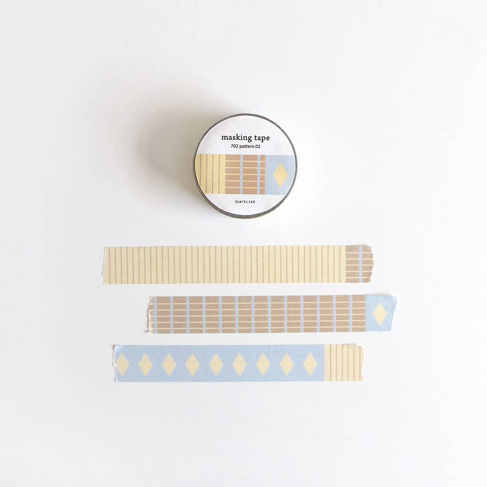 Suatelier Design Washi Tape - Pattern.02