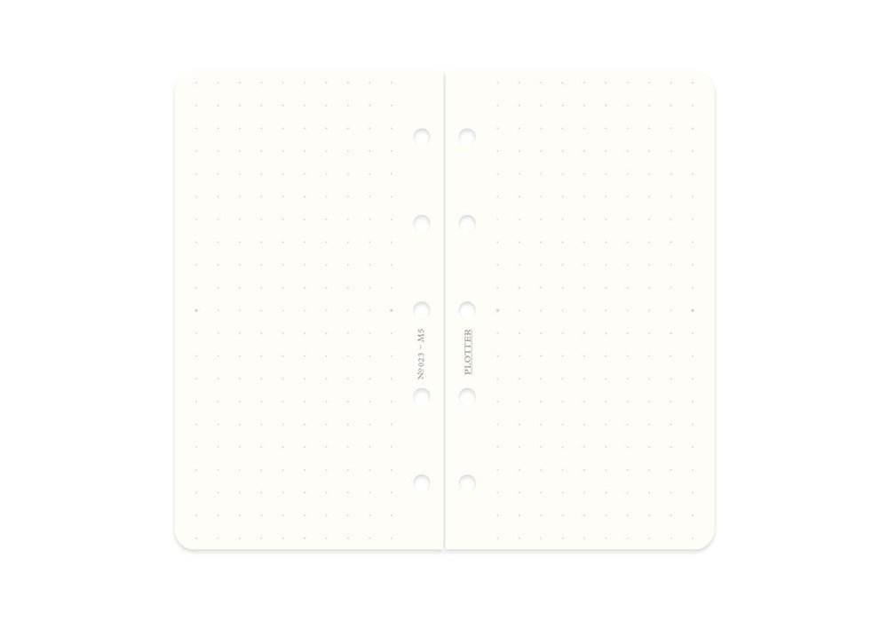 Plotter Refill Memo Pad - Dot Grid - Mini 5 Size