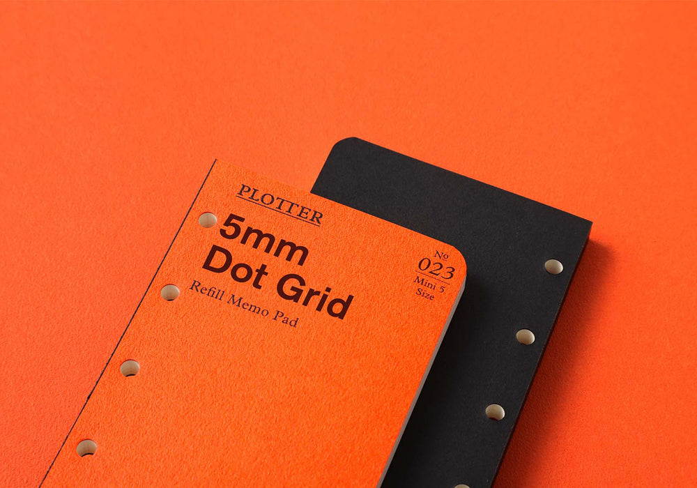 Plotter Refill Memo Pad - Dot Grid - Mini 5 Size