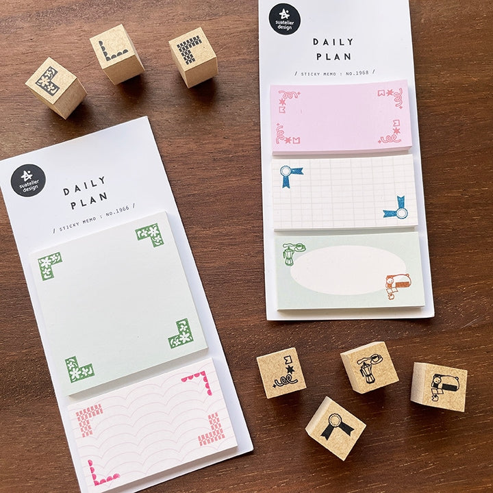 Stamp Marché Corner Decoration Stamp