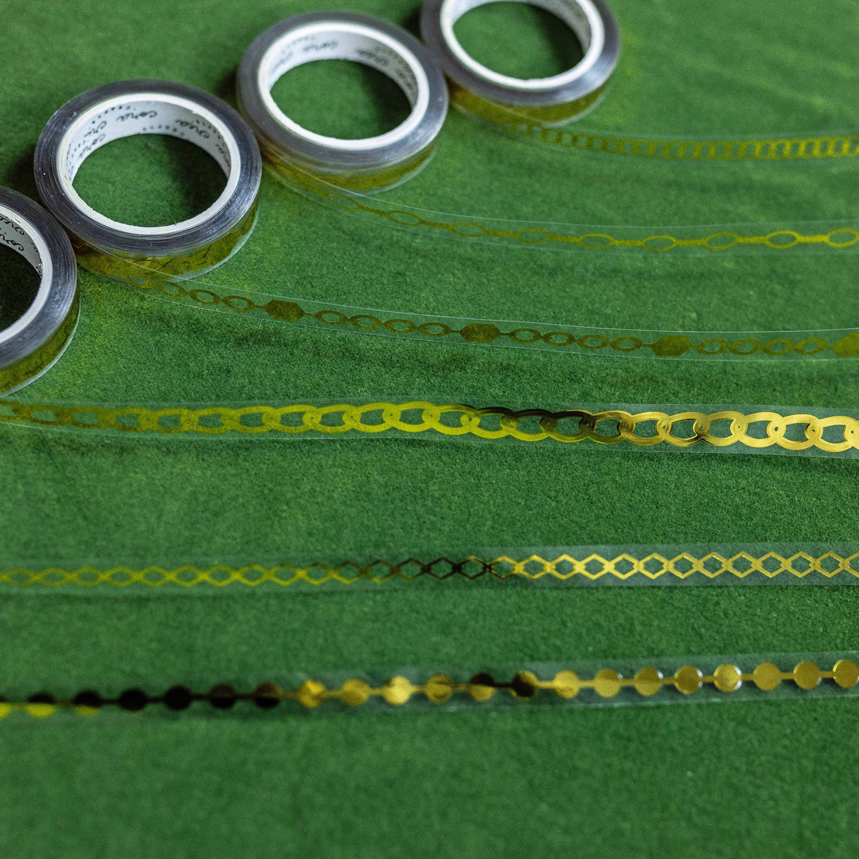 CoraCreaCrafts Metal Chain Tape Set