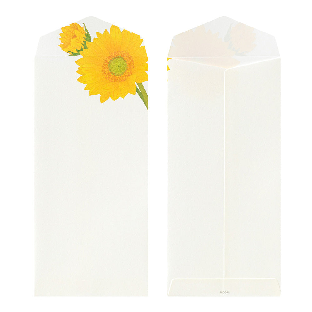 Midori Envelope - Sunflower
