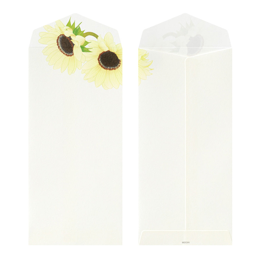 Midori Envelope - Sunflower