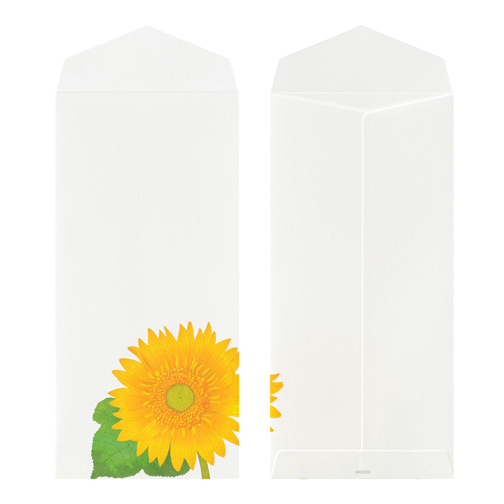 Midori Envelope - Sunflower