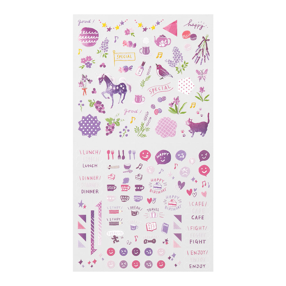 Midori Sticker - Color Purple
