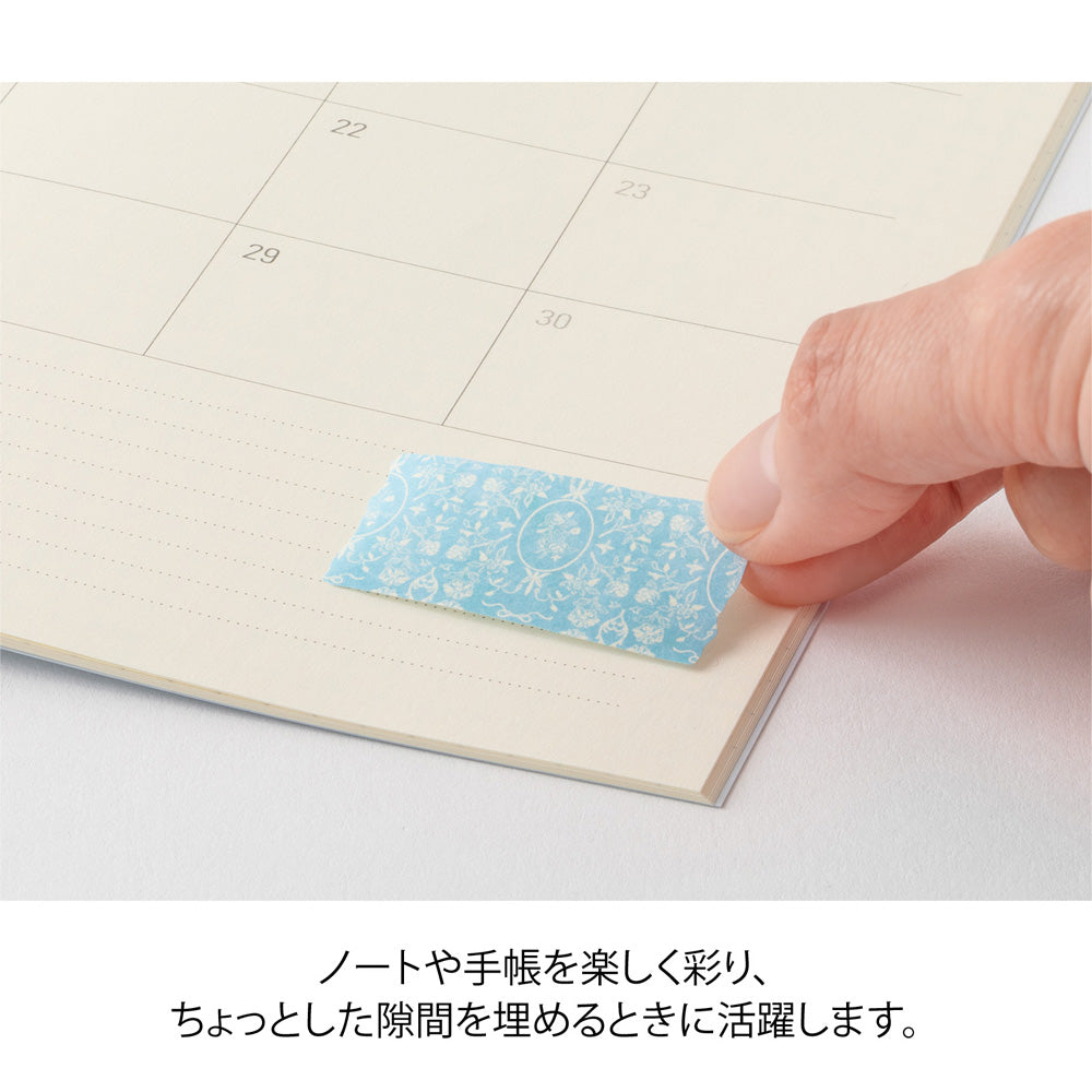 Midori Yuru Log Roll Sticker - Antique