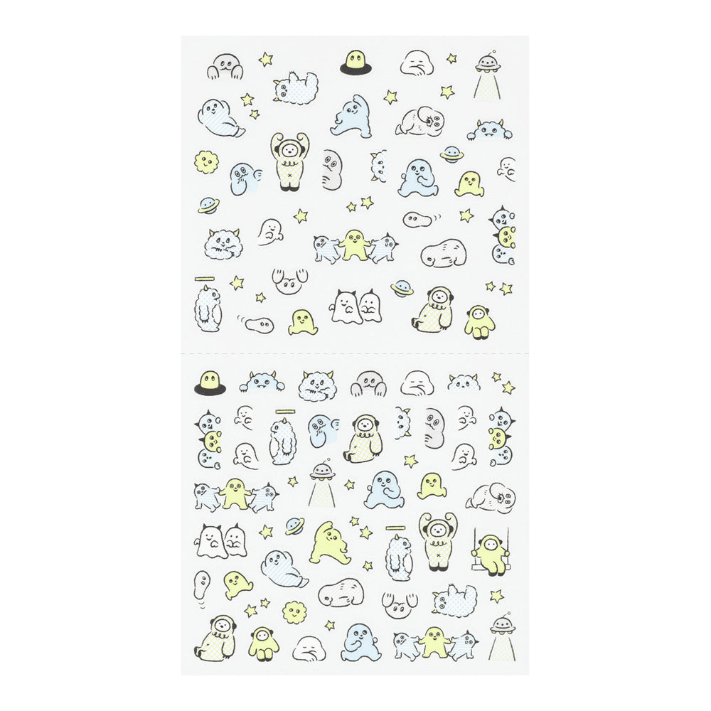 Midori Sticker - Lined Monster